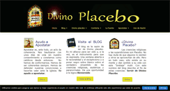 Desktop Screenshot of divinoplacebo.com